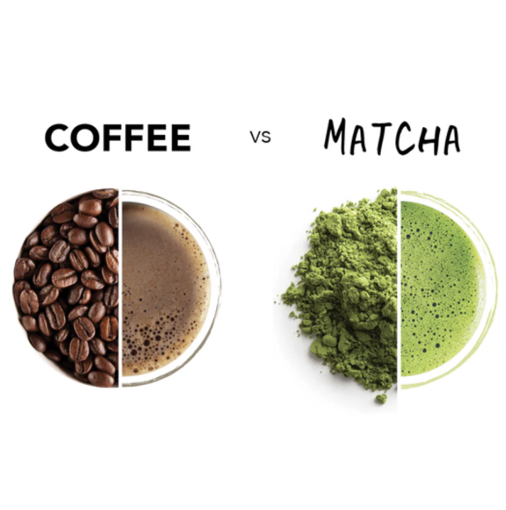 Comparison of Matcha and Coffee